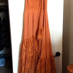 COPY - Joyfolie Spice High Low Maxi Dress